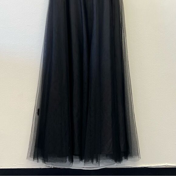 Hayley Paige Occasions Bridesmaid Gown Style 5903 Black, Size 8 - Picture 4 of 15
